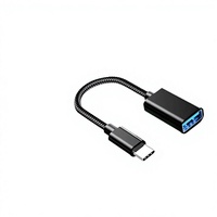 Câble adaptateur OTG Type-C vers USB femelle pour téléphones, clés USB, souris, claviers - Noyau en cuivre