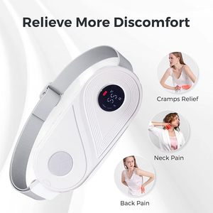 Cramp Care Graphene Thermal <strong>Pad</strong> Waist <strong>Heating</strong> Belt Rechargeable Cordless Menstrual <strong>Heating</strong> <strong>Massage</strong> <strong>Pad</strong> for Period Pain Relief - Product Image 5