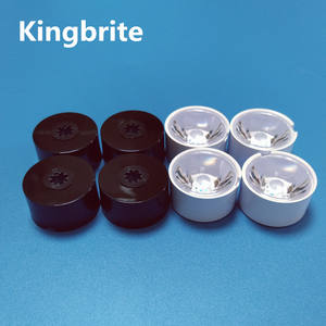 투명 20 <span class=keywords><strong>mm</strong></span> <span class=keywords><strong>15</strong></span> 도 원형 렌즈 투명 표면 와이드 빔 3535 3030 LED 렌즈 반사경 - Product Image 3