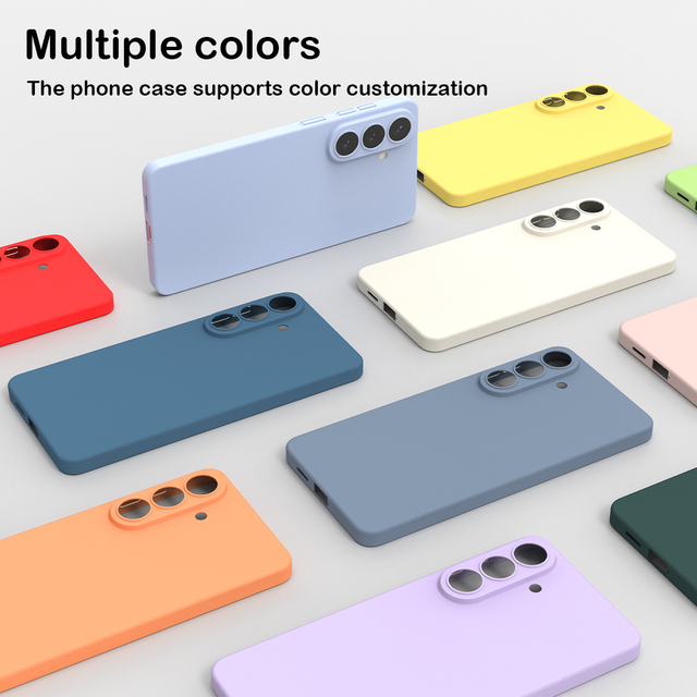 New Arrival 2026 Phone Case Galaxy Series Soft TPU Liquid Silicone Phone Cover S26U Hot Selling S26+ Wholesale Factory