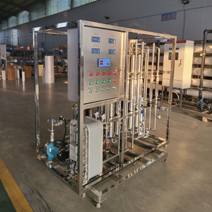 500LPH Système de traitement de l'eau à deux étages RO + EDI Fabricant d'eau désionisée Usine d'eau désionisée industrielle - Product Image 5