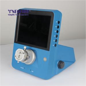 400X 70X Fiber optik yama kablosu üretim ekipmanları iki büyütme probu kapsam Fiber optik mikroskop - Product Image 4