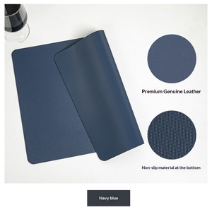 Tapete de Comedor Cuadrado de Estilo Nórdico Creativo, Antideslizante, Ecológico, de Cuero, Impermeable, Resistente al Aceite, Aislante y Anti-Quemaduras - Product Image 3