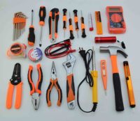 Offre Spéciale multi-fonction 33 pièces ensemble d'outils électriques boîte à outils de réparation automatique Kit d'outils matériels pour la réparation quotidienne domestique