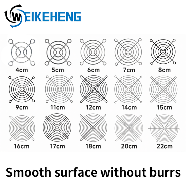 Original Factory Safety Grille Cover 40mm 50mm 60mm 70mm,80mm 90mm,110mm Manufacturer of Cooling Fan Grilles & Protective Covers