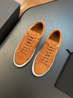 Baskets décontractées en cuir véritable pour hommes, style rétro, logo personnalisé, chaussures de course et de marche respirantes, tendance mode hiver-printemps