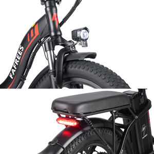 Bicicleta Eléctrica Fafrees F20 250W 16Ah Batería de Litio Sensor Doble Tracción Trasera Alta Velocidad Digital Plegable Bicicleta Inteligente para Ciudad - Product Image 3