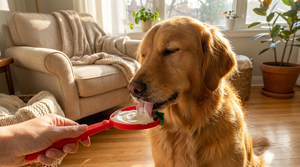 Mangkuk Makanan Anjing Silikon Bentuk Hati & Buah, Tempat Makan Lambat untuk Hewan Peliharaan, Piring Jilat Makanan untuk Anjing & Kucing - Product Image 6