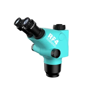 Lente de Zoom síncrono triocular RF4 6,5-65X aplicable a aumento estéreo para soldadura de PCB de teléfono - Product Image 1