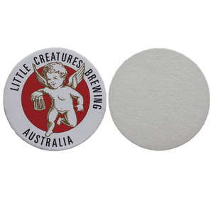 Custom Printed Absorbent Cardboard Drink Coasters Premium Paper Printing Products Coasters