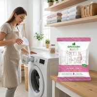 Poudre de lessive concentrée OEM/ODM, détergent organique pour le linge, poudre de lavage riche en mousse pour vêtements