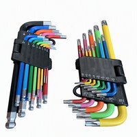 Set Kunci Hex 27 pcs dan 13 pcs Trox Star End Long-Arm Ball End
