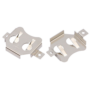 Hoge Kwaliteit 12Mm Knoop Muntcel Batterij Cr1216 <span class=keywords><strong>Cr1220</strong></span> Cr1225 Batterij Houder Clip Contact Case Retainer - Product Image 4