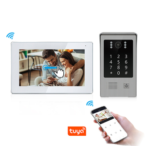 Bcomtech thông minh điều khiển từ xa kỹ thuật số bàn phím intercom video Interphone an ninh IR máy ảnh chuông cửa biệt thự Doorphone - Product Image 1