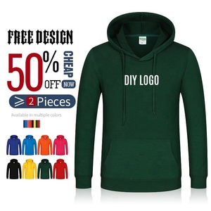 DIY Impression Personnalisée Logo Pull Oversize Coton Polyester Avec Polaire Intérieur Uni Sublimation Sweat à Capuche pour Hommes - Product Image 4