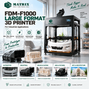 Impresora 3D Industrial Grande de 1000*1000*1000 para la Creación de Moldes de Fundición y Soluciones de Producción en Fundición - Product Image 1