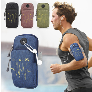 Bolsas de Brazo Deportivas Oxford Impermeables, Modernas y Personalizadas, para Correr, Trotar, con Soporte para Teléfono Móvil, Equipo de Fitness - Product Image 1