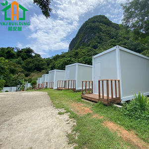 Conteneur en acier préfabriqué détachable pour chambre simple 20 pieds 40 pieds pour bureau appartement facile à installer maison préfabriquée modulaire - Product Image 1