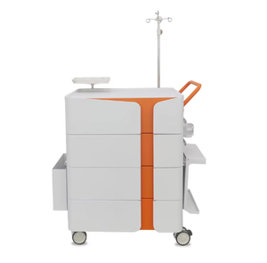 Nieuwe design koudgewalst stalen ziekenhuis instrumentenkar met vier laden en een draagvermogen van 50 lb voor spoedeisende behandelingen - Product Image 5