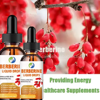 Ausreson OEM Berberine HCl Liquide 60ml – Complément de Gouttes de Berbérine pour le Soutien du Système Immunitaire, Digestif et Cardiaque