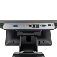 Sistema POS LICON de Doble Pantalla de 15.6"+11.6" con Windows 10/11, Procesador Intel I3, Wi-Fi 6, Bluetooth 5.2, Aleación de Aluminio, 1 Año de Garantía
