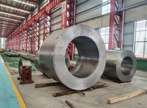 L'alta qualità 9Cr 3Mo/34 crni3mo ha forgiato l'acciaio inossidabile ad alta temperatura lega di scarico anello pressofuso per uso industriale ASTM/ASME - Product Image 2