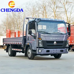 China Factory Price Diesel Sinotruck Howo 4x2 Light Cargo Truck Lorry Single Cab 5t 10t Mini Cargo Truck