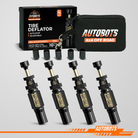 AUTOBOTS Vente en gros Accessoires portables réglables à arrêt automatique 4x4 Dégonfleur de pneu en laiton automatique avec valve à pointe