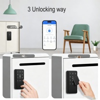 Serrure de casier intelligente étanche avec application TTLock, serrure numérique électronique pour tiroir, idéale pour salle de sport, spa, bureau, casier, armoire – Nouvelle Arrivée 2026