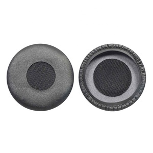 Para Jabra <span class=keywords><strong>Evolve</strong></span> 20 20se 30 30II 40 <span class=keywords><strong>65</strong></span> <span class=keywords><strong>65</strong></span> + Fundas de almohadillas para auriculares de oficina almohadillas de cuero proteico - Product Image 2