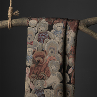 Tissu Jacquard en Fil d'Or en Gros, Motif Damassé Européen Classique, Personnalisable, Faible MOQ