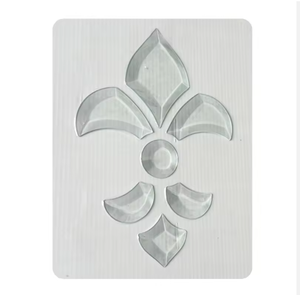 Shouhua personnalise des verres décoratifs biseautés de haute qualité pour une utilisation dans les portes en verre encastrées. - Product Image 3