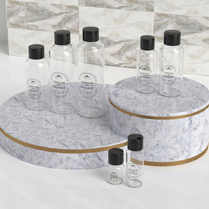 زجاجات شامبو بلاستيكية شفافة PET فارغة بأحجام صغيرة للسفر 5 مل 20 مل 30 مل 50 مل 60 مل 100 مل 120 مل، لجل الاستحمام - Product Image 3