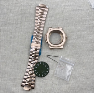 NH35 Case Rose Gold 42mm Pulsera de acero Set completo Montaje de reloj Dial Nau/Tilus Case - Product Image 2