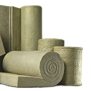 sound insulation mineral wool thermal insulated soundproof rock wool fiber blanket felt
