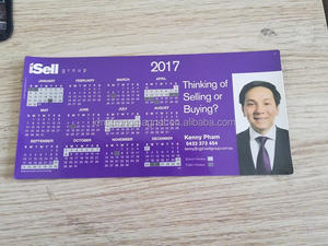 冷蔵庫磁気カレンダーカスタム冷蔵庫マグネットカレンダープロンプト用 - Product Image 6