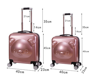 Trolley per bambini valigia da 16 pollici borsa da viaggio per ragazzi e ragazze per bambini Scooter bagagli - Product Image 6