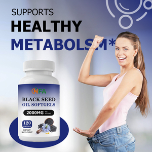 Factory Supply Black Seed Oil Softgels with Black Seed Oil Supports Youthful Radiant Skin and Support Strong Hair Nails Softgels - Product Image 3