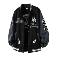 Fabricants de vêtements pour hommes sur mesure, vestes universitaires vintage à sublimation, logo personnalisé, vêtements de rue décontractés, veste d'hiver