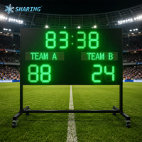 Affichage numérique commercial LED pour scores de football avec écran LED haute luminosité pour stades sportifs en direct