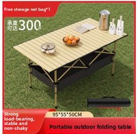 Explorer Moderne Léger Intégré En Plein Air Pliant Roll-Up Table Chaise Ensemble Équipement De Pique-Nique Portable pour Cour Villa