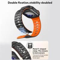 Correa de Reloj Deportiva de Silicona con Pin Magnético XDfind para Relojes de 42/44/45/46/49mm/Ap