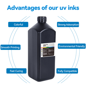 잉크파워 호환 1000ML 소프트 하드 UV 컬러 병 리필 잉크 티타 Epson Dx5 Dx6 Dx7 Dx10 Xp600 Tx800 프린트헤드용 - Product Image 2