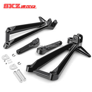 Servizi di Forgiatura e Fusione CNC, Kit Pedane Poggiapiedi Posteriori per Passeggero in Lega di Alluminio per Moto - Product Image 1