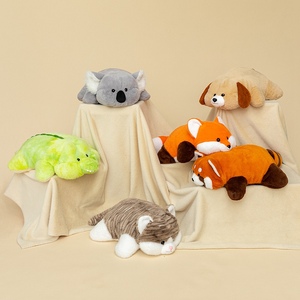 Soffice gioco di peluche con animali in posa sdraiata <span class=keywords><strong>serie</strong></span> di peluche <span class=keywords><strong>Panda</strong></span> rosso bambola di peluche Koala - Product Image 2
