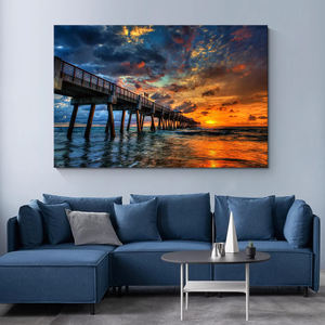 Décoration murale personnalisée <span class=keywords><strong>de</strong></span> haute <span class=keywords><strong>qualité</strong></span> peinture d'art <span class=keywords><strong>de</strong></span> paysage photos imprimées numériquement <span class=keywords><strong>sur</strong></span> <span class=keywords><strong>toile</strong></span> - Product Image 1