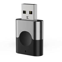 Mini adaptateur dongle 2-en-1 : convertit CarPlay et Android Auto filaires en sans fil, USB Type-C, WiFi, BT 5.4