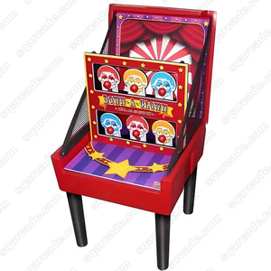 Jeux de carnaval en plein air interactifs, jeu de démolition de clown MINI pliable, parfait pour les carnavals scolaires, les fêtes d'anniversaire - Product Image 2