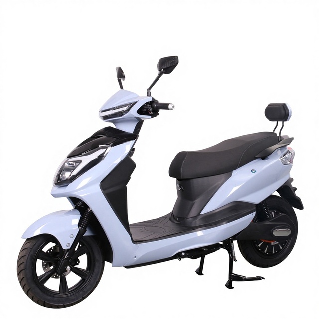 Electric Scooter 2 Wheels Touring Motorcycle Fat Tire 2000W 45km/h Lead Acid Battery 200kg Load Capacity 72V Cute for Adult