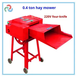 Déchiqueteuse Dejia High 0,4 tonne à 4 lames 220v, nouvelle machine de traitement de la paille et de la <span class=keywords><strong>herbe</strong></span> à alimentation automatique/manuelle, garantie 1 an - Product Image 3